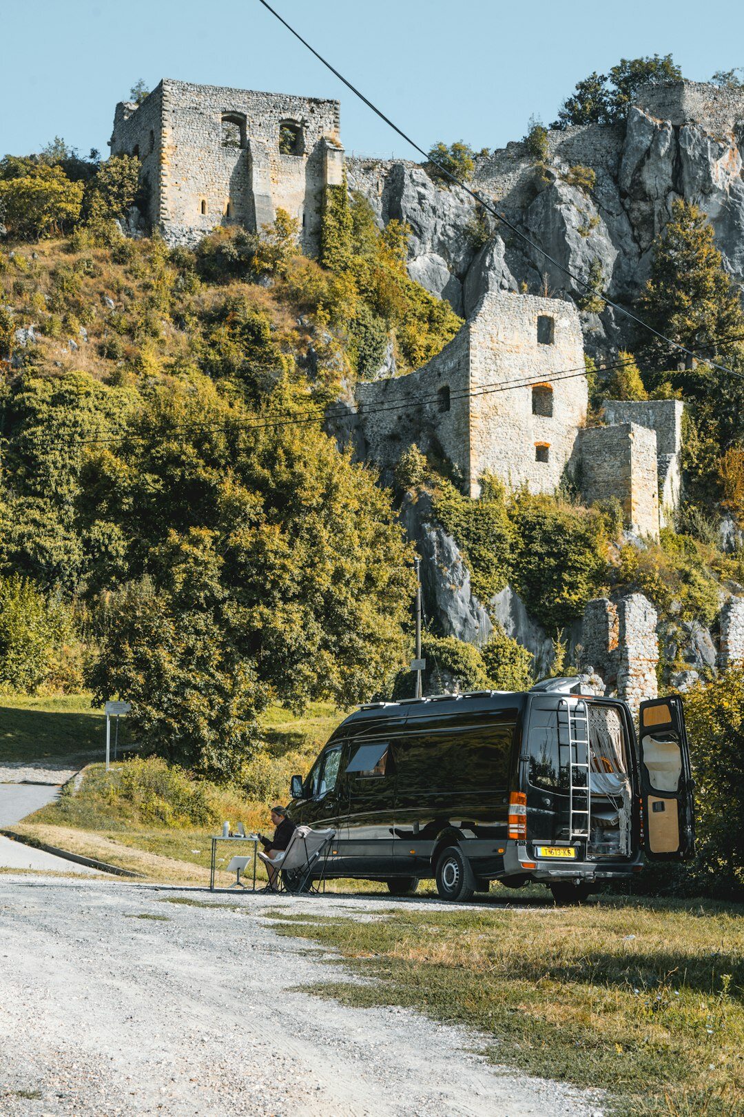 Croatian seniors boarding a bus for a group day trip